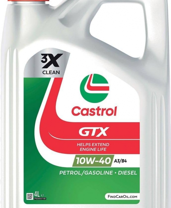 CASTROL GTX ULTRACLEAN 10W40 4L