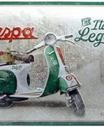 Ретро табела VESPA ITALIAN LEGEND