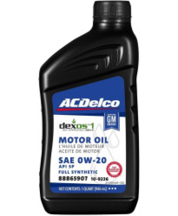 ACDELCO 0W20 FULL SYNTHETIC (0.946 ml)