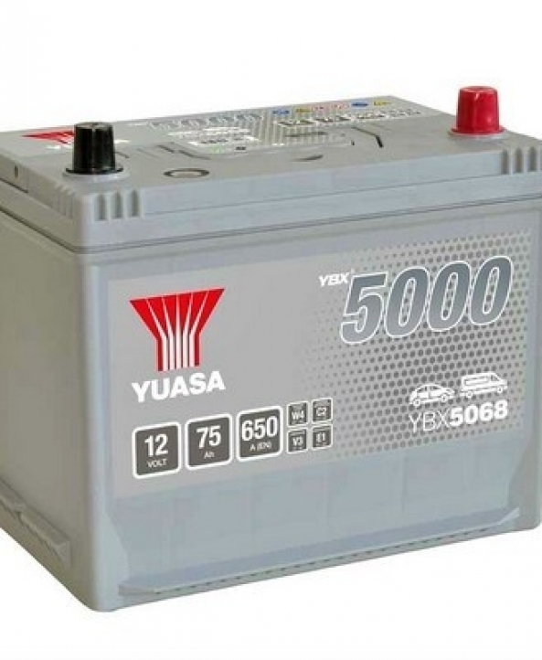 Акумулатор YUASA YBX5000J 12V 75AH