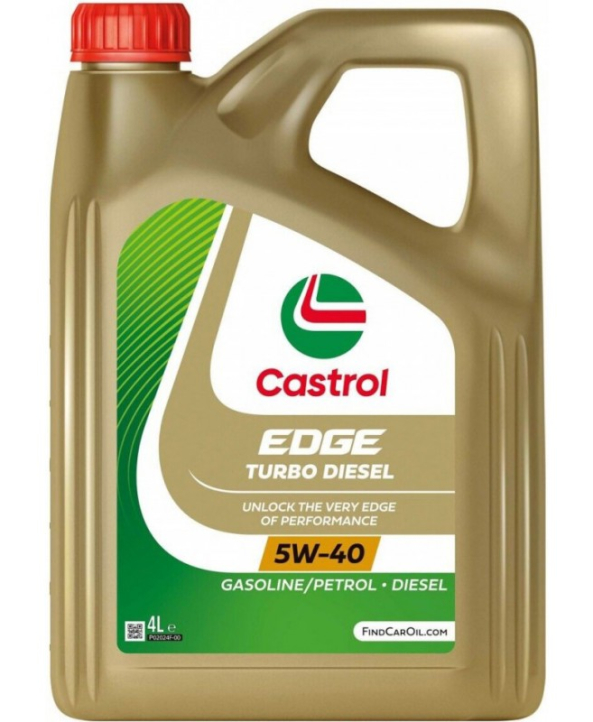 Масло CASTROL EDGE TURBO DIESEL 5W40 4L