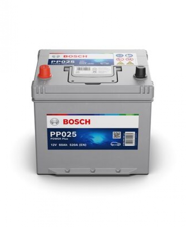 Акумулатори Bosch PP025 ASIA 60 Ah L Plus