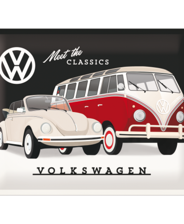Ретро табела VW classics