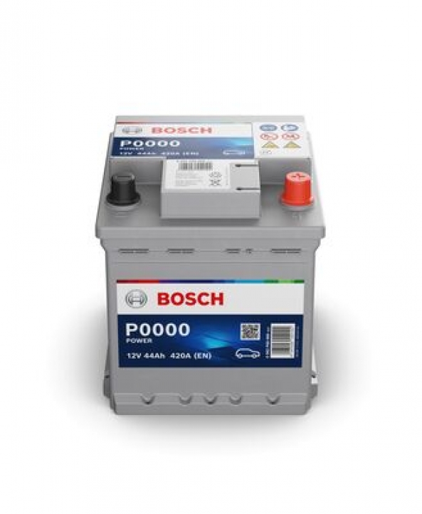 Акумулатори Bosch P0 000 44Ah 420A (EN) R Plus