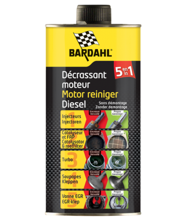 Bardahl-Поддръжка на дизелова горивна система 5в1-BAR-9357