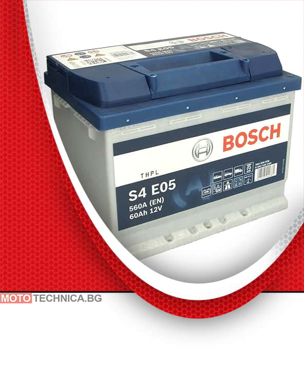 Акумулатор Bosch 60Ah/560A, десен плюс
