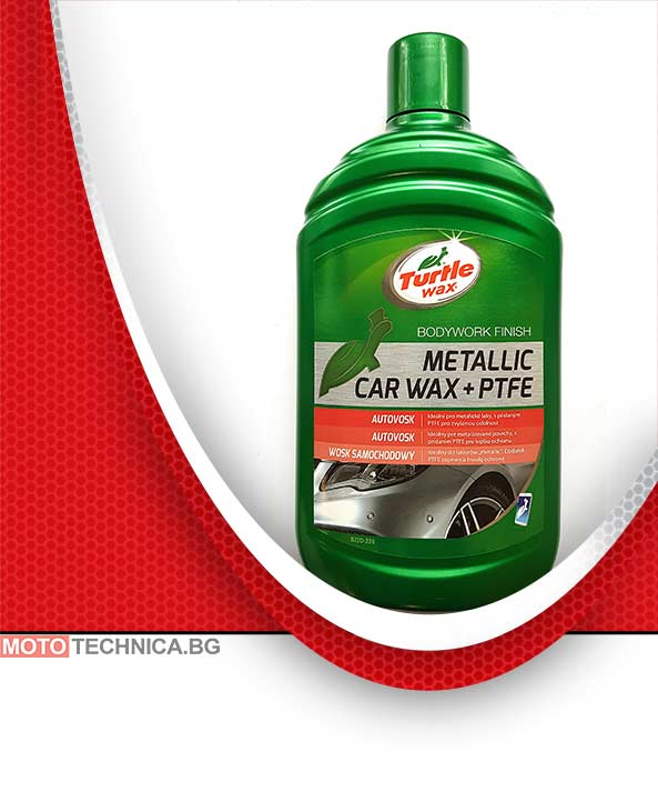 Turtle Wax Metallic Car Wax + PTFE 500ml