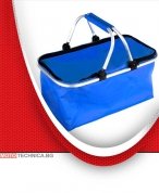 Чанта за багажник, кошница за пикник синя