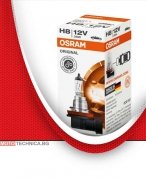 Крушки H8 OSRAM 12V фар за дълги светлини