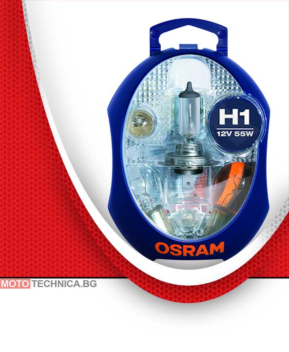 Резервен комплект H1 55W Osram 12V