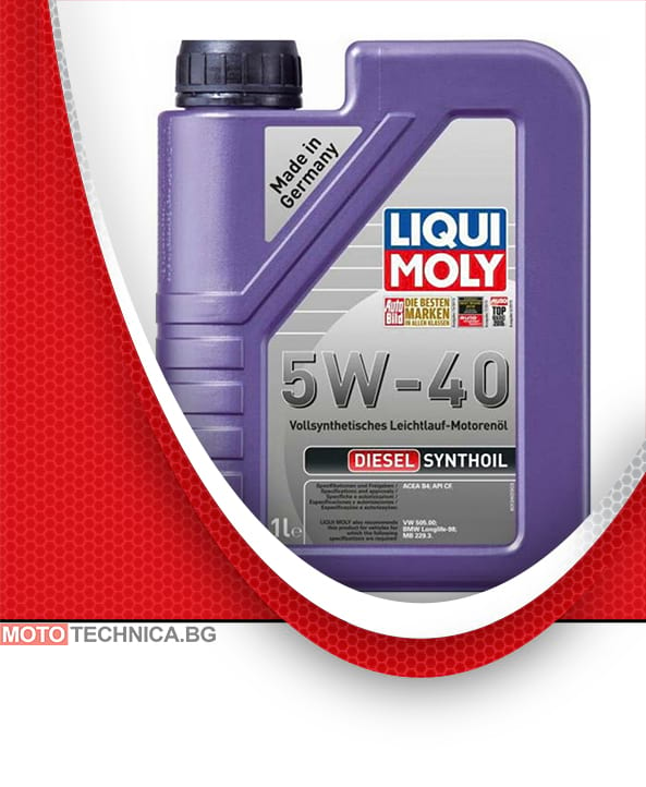 LIQUI MOLY DIESEL SYNTHOIL 5W40 1L