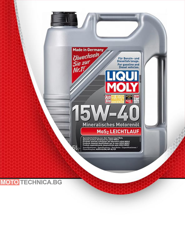 LIQUI MOLY MOS2 LEICHTLAUF 15W40 5L