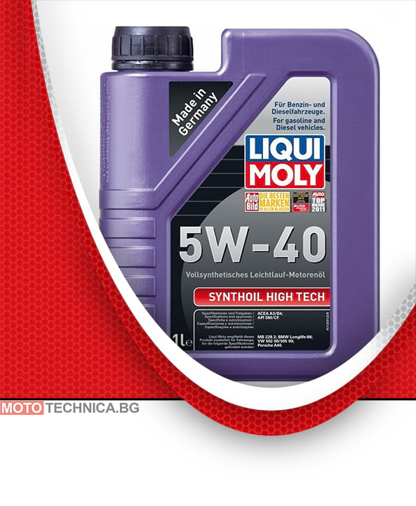 LIQUI MOLY SYNTHOIL HIGN TECH 5W40 1L