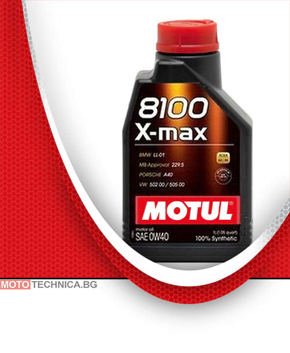 MOTUL 8100 X-MAX 0W40 1L