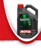 Масло MOTUL SPECIFIC CNG/LPG 5W40 5L