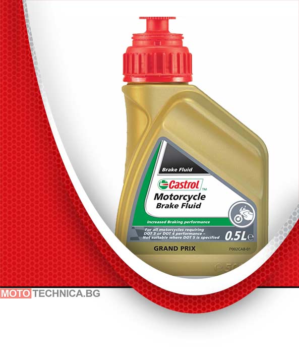 Castrol Motorcycle Brake Fluid 500ml