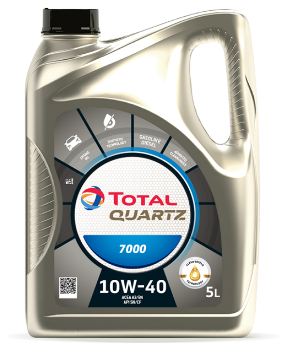 Масло TOTAL QUARTZ 7000 10W40 5L