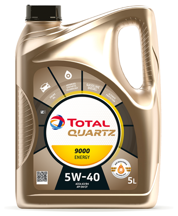 Масло TOTAL QUARTZ 9000 5W40 5L