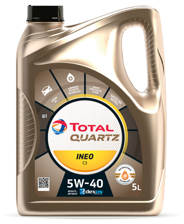 Масло TOTAL QUARTZ INEO MC3 5W40 5L