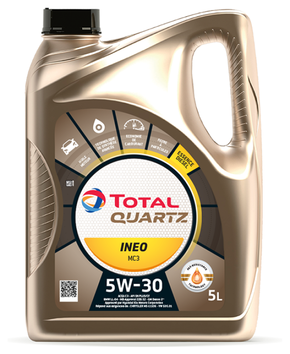 Масло TOTAL QUARTZ INEO MC3 5W30 5L