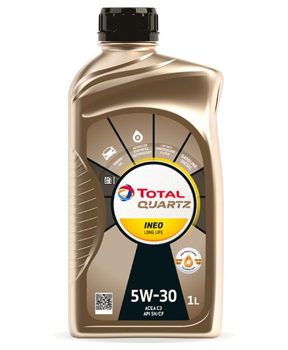 Масло TOTAL QUARTZ INEO LONG LIFE 504/507 5W30 1L